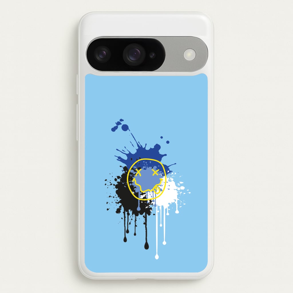 Blue Graffiti - Skate Aesthetic Phone Case for Google Pixel 10 / 10 Pro