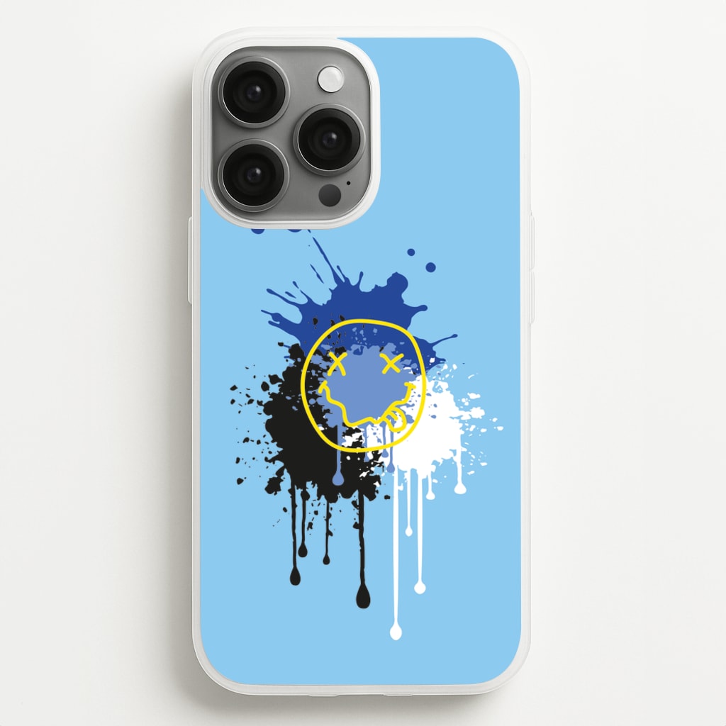 Blue Graffiti - Skate Aesthetic - Skate Aesthetic Phone Case for iPhone 13 Pro Max