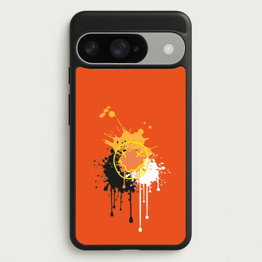 Orange Graffiti - Skate Aesthetic Phone Case for Google Pixel 10 / 10 Pro