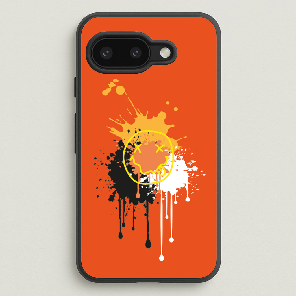 Orange Graffiti - Skate Aesthetic - Skate Aesthetic Phone Case for Google Pixel 9a