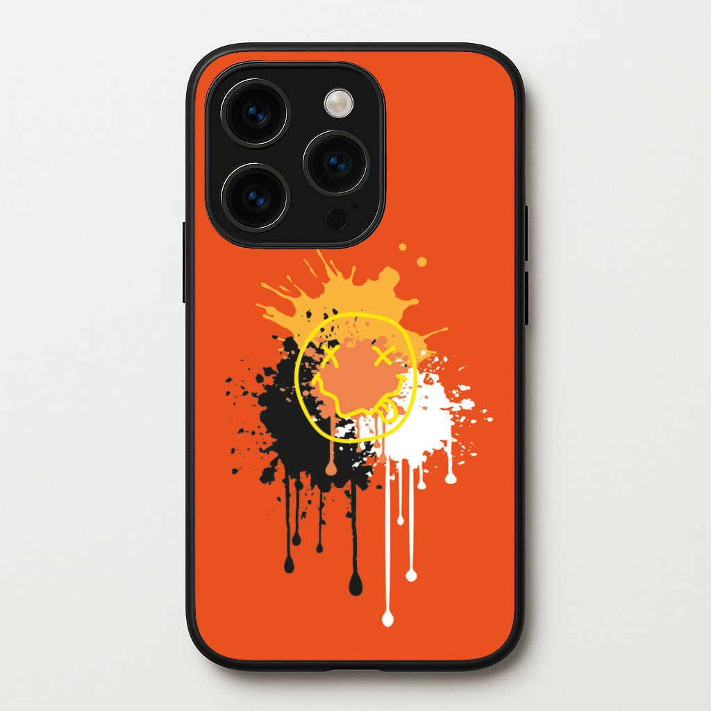 Orange Graffiti - Skate Aesthetic - Skate Aesthetic Phone Case for iPhone 15 Pro