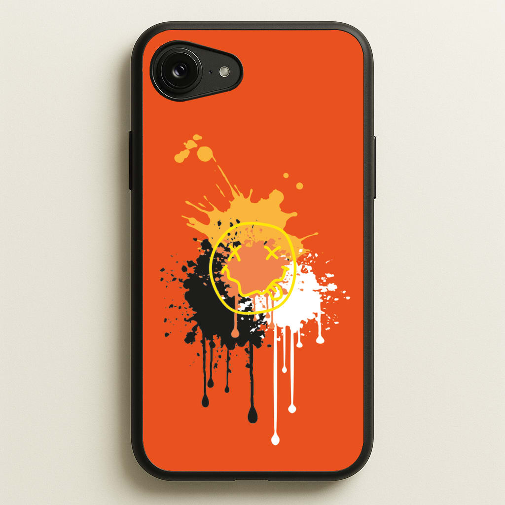Orange Graffiti - Skate Aesthetic - Skate Aesthetic Phone Case for iPhone 16e