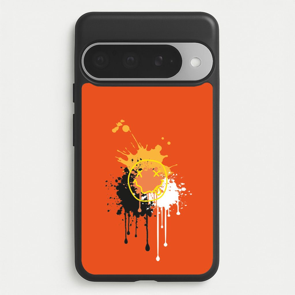 Orange Graffiti - Skate Aesthetic Phone Case for Google Pixel 10 Pro XL
