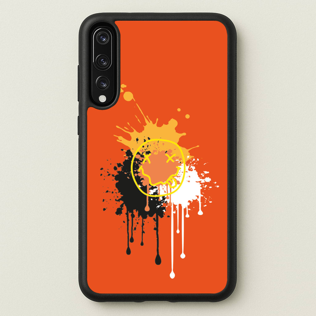 Orange Graffiti - Skate Aesthetic - Skate Aesthetic Phone Case for Huawei P20 Pro