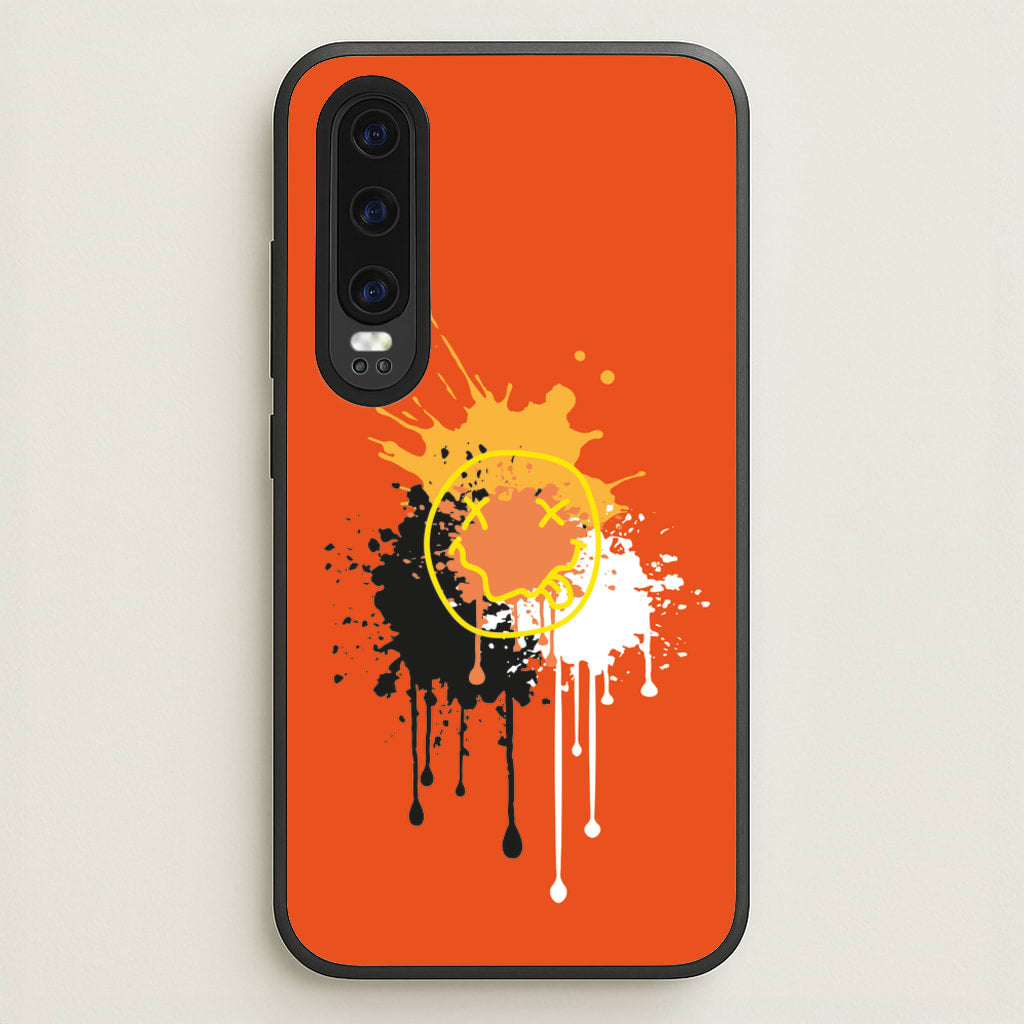 Orange Graffiti - Skate Aesthetic - Skate Aesthetic Phone Case for Huawei P30