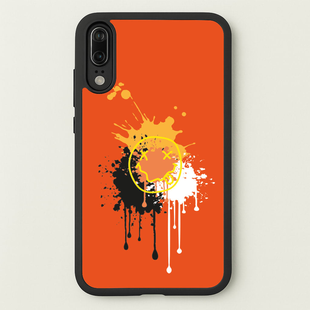 Orange Graffiti - Skate Aesthetic - Skate Aesthetic Phone Case for Huawei P20