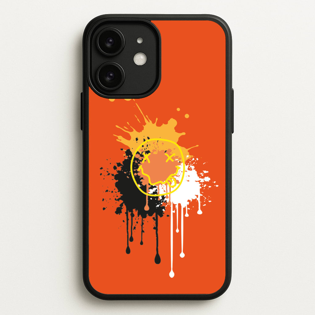 Orange Graffiti - Skate Aesthetic - Skate Aesthetic Phone Case for iPhone 11