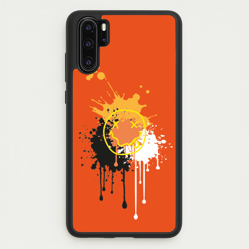Orange Graffiti - Skate Aesthetic - Skate Aesthetic Phone Case for Huawei P30 Pro