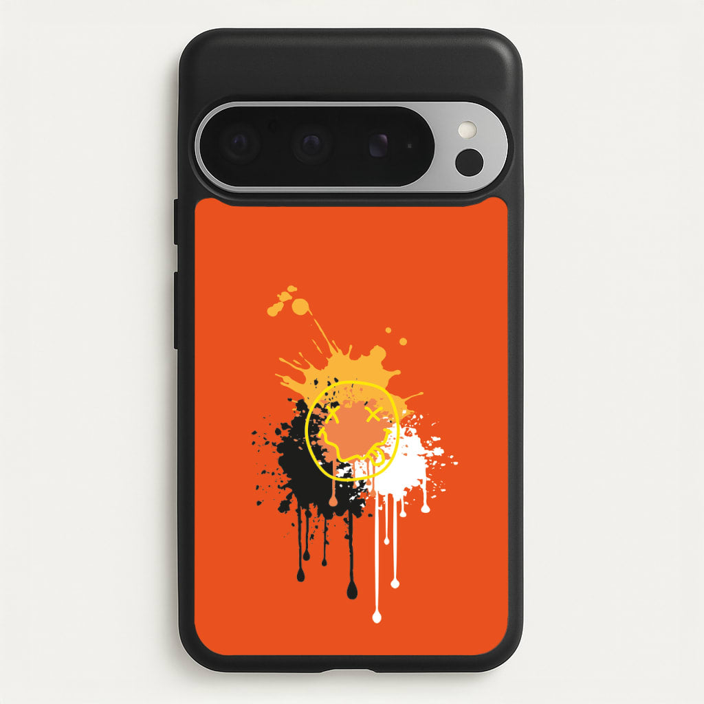 Orange Graffiti - Skate Aesthetic - Skate Aesthetic Phone Case for Google Pixel 9 Pro XL