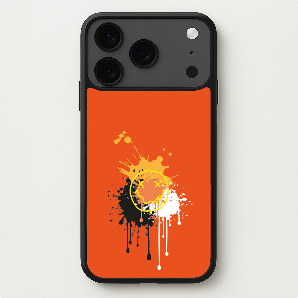 Orange Graffiti - Skate Aesthetic Phone Case for iPhone 17 Pro Max