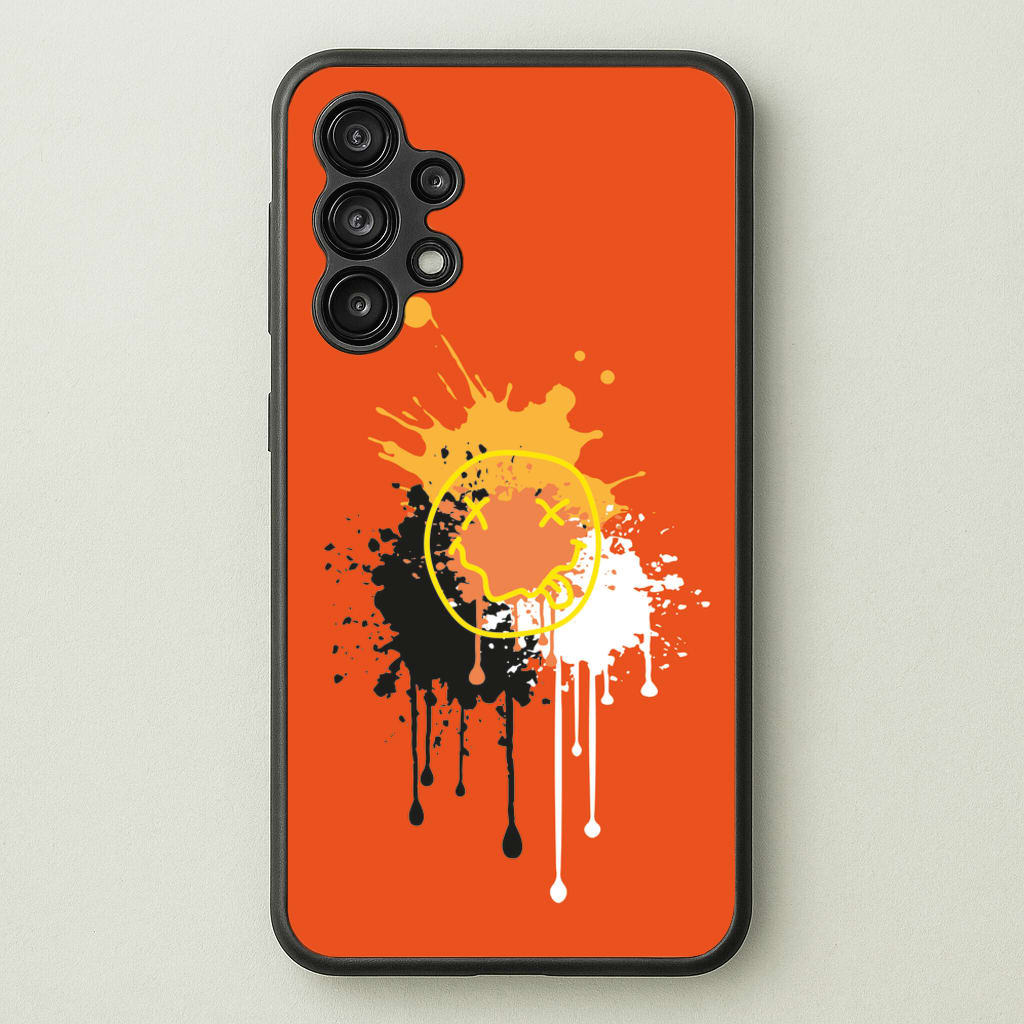 Orange Graffiti - Skate Aesthetic - Skate Aesthetic Phone Case for Galaxy A13