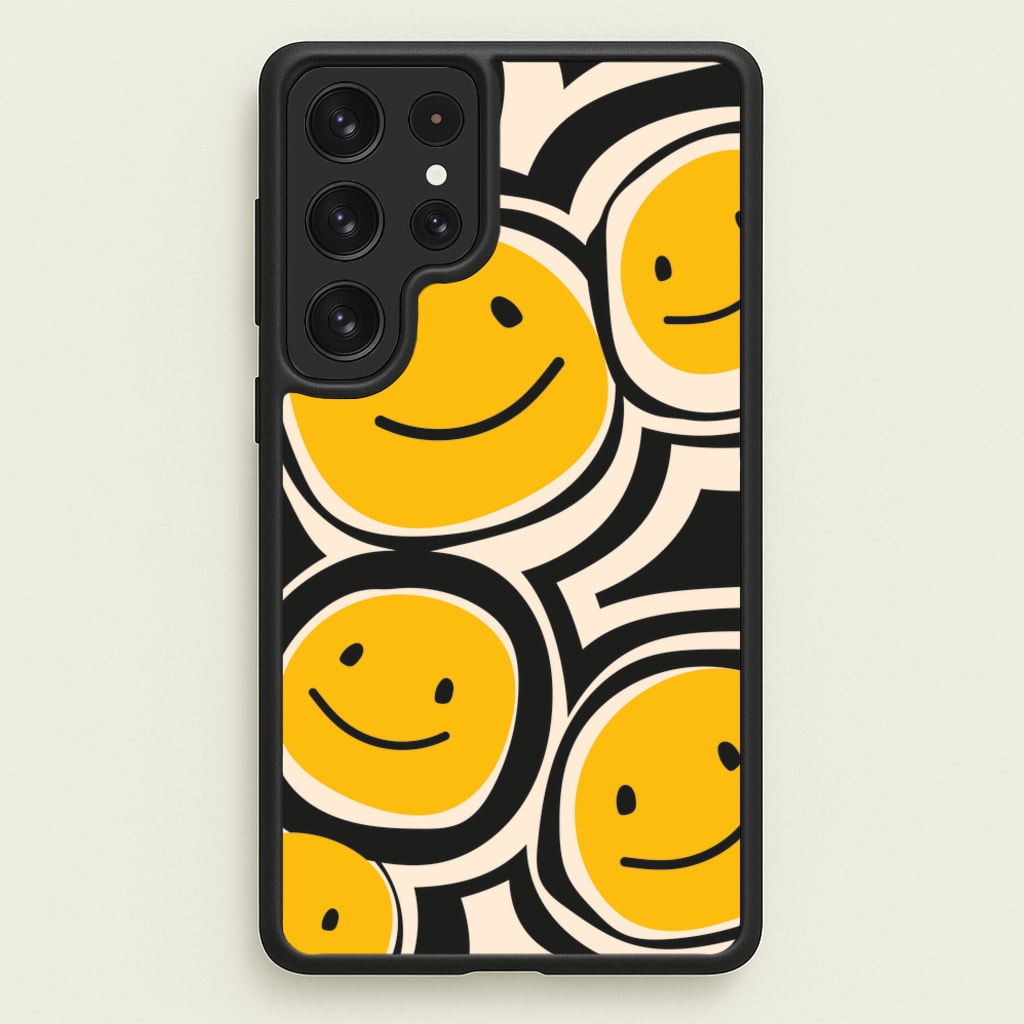 Smiley - Skate Aesthetic - Skate Aesthetic Phone Case for Galaxy S22 Ultra