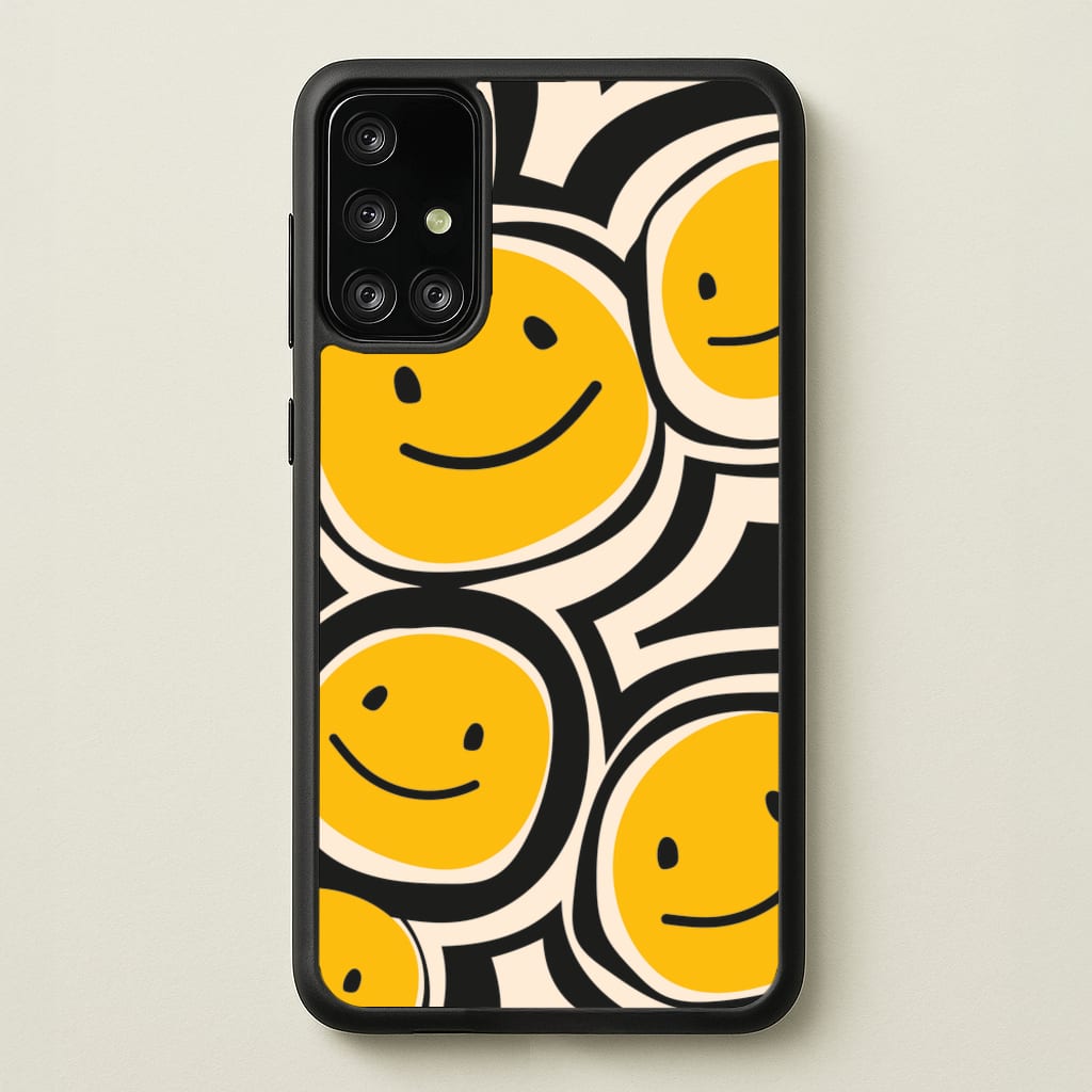 Smiley - Skate Aesthetic - Skate Aesthetic Phone Case for Galaxy A71