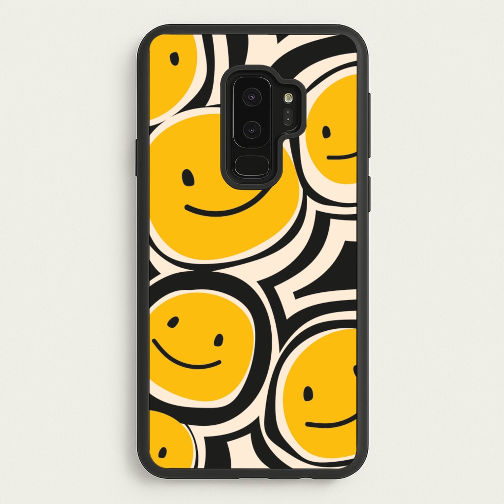 Smiley - Skate Aesthetic - Skate Aesthetic Phone Case for Galaxy S9 Plus