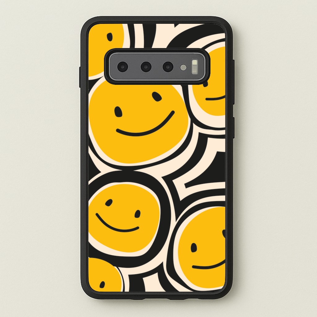 Smiley - Skate Aesthetic - Skate Aesthetic Phone Case for Galaxy S10 Plus