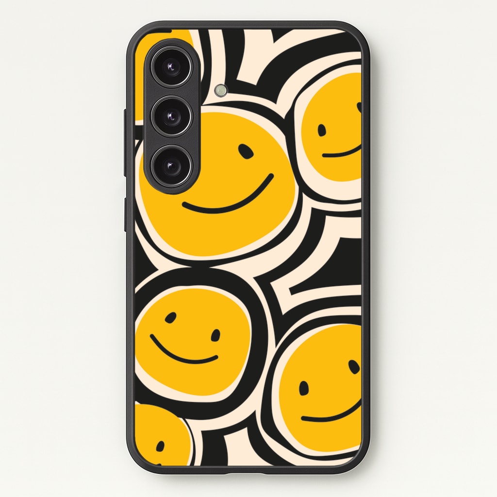 Smiley - Skate Aesthetic - Skate Aesthetic Phone Case for Galaxy S25