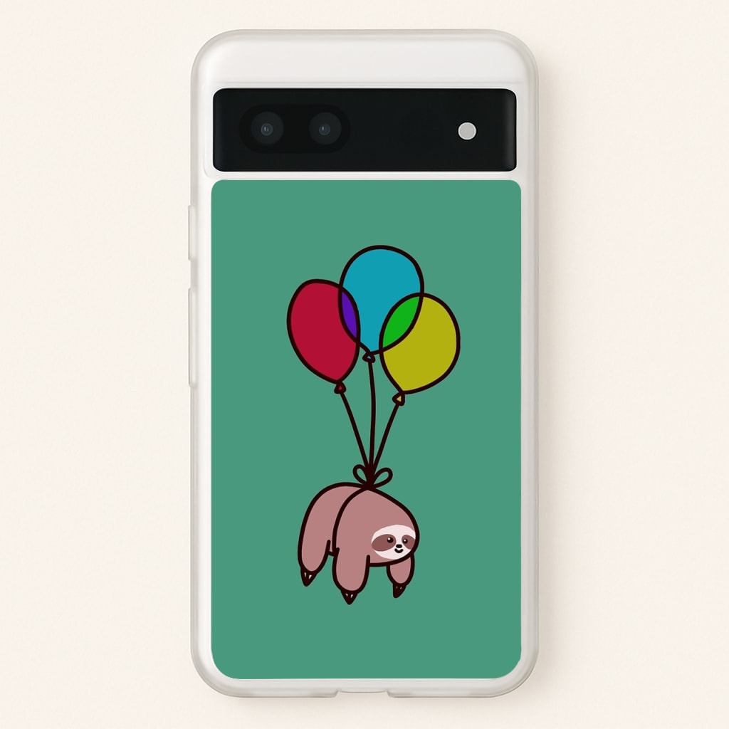 Balloon Sloth - Animals Phone Case for Google Pixel 6a