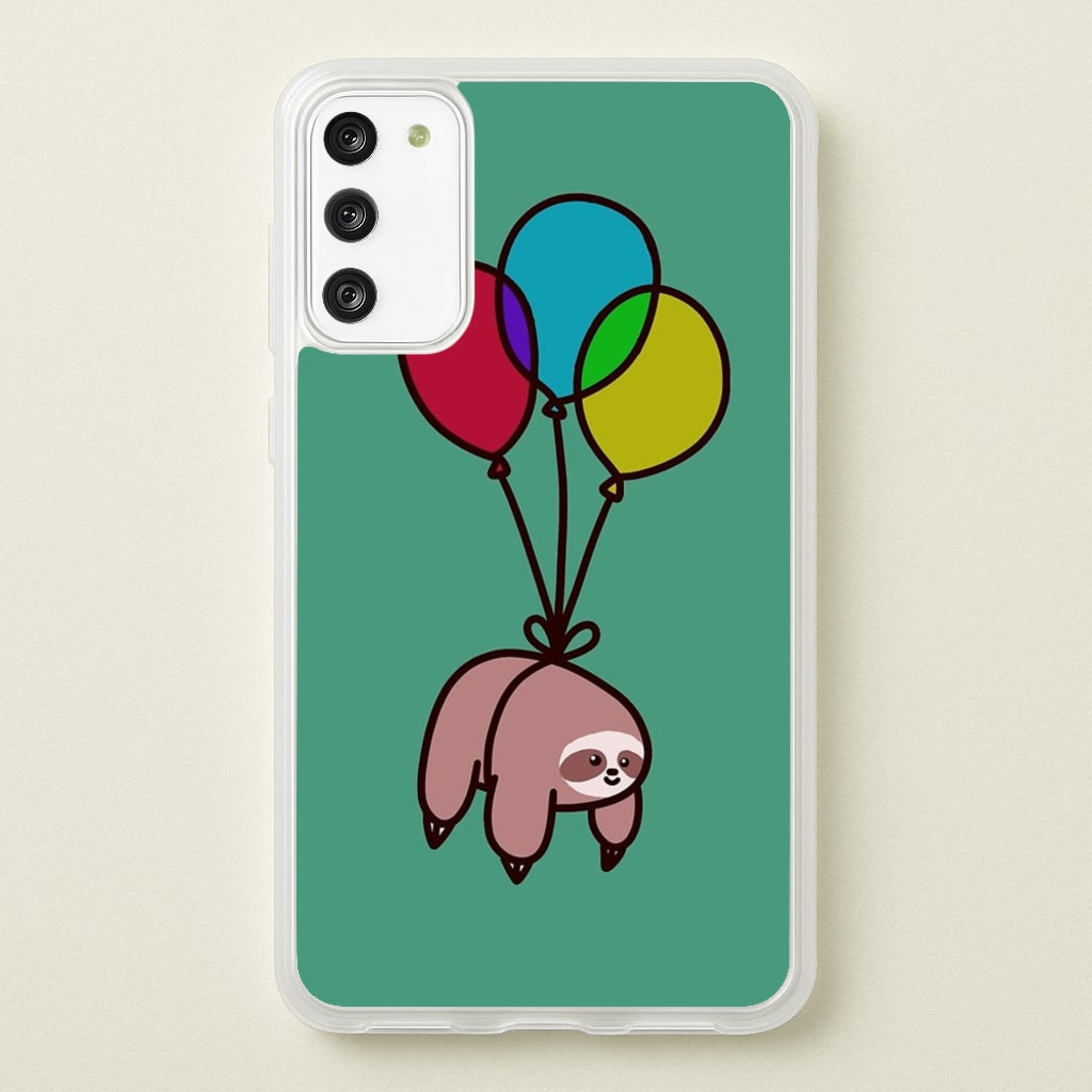 Balloon Sloth - Animals Phone Case for Galaxy S20