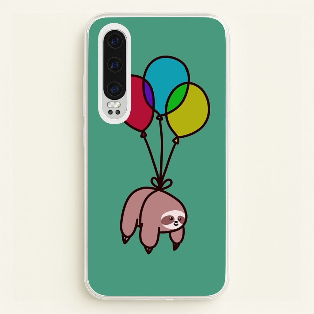 Balloon Sloth - Animals Phone Case for Huawei P30