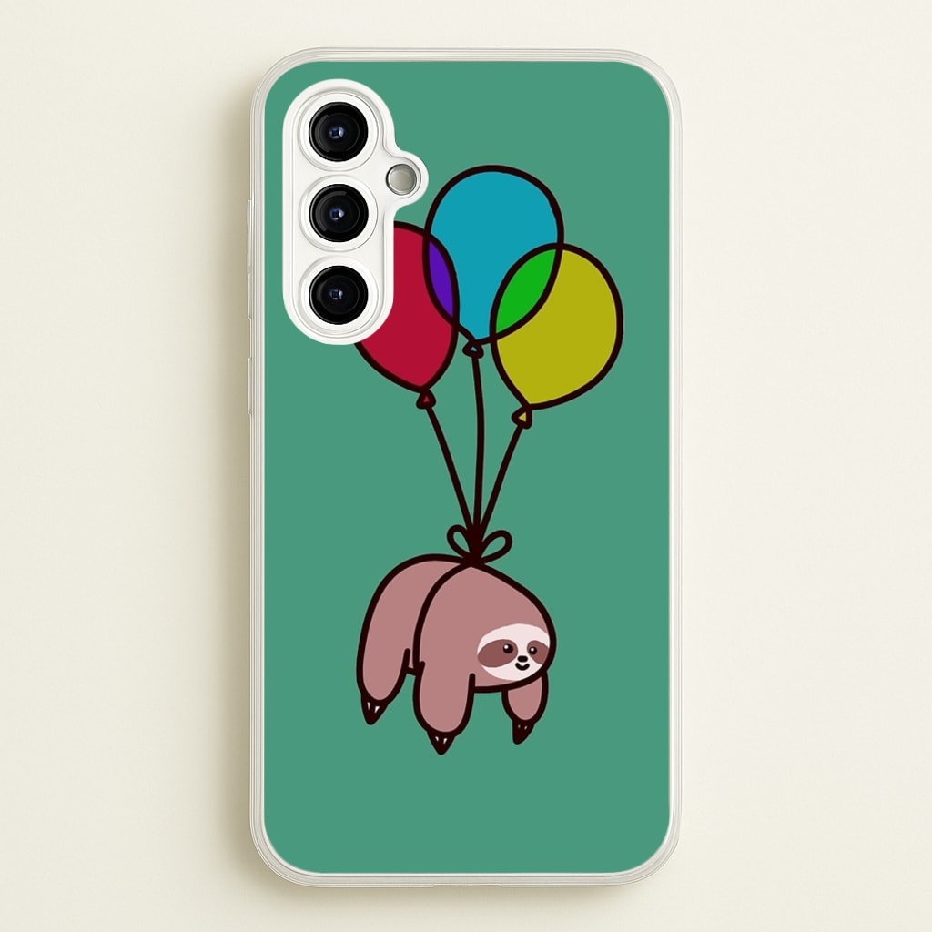 Balloon Sloth - Animals Phone Case for Galaxy A54