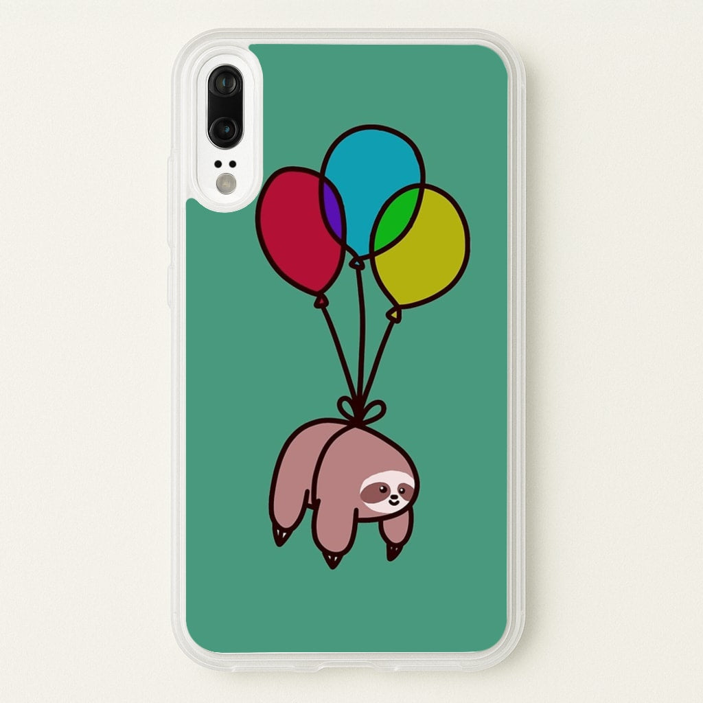 Balloon Sloth - Animals Phone Case for Huawei P20