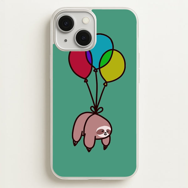 Balloon Sloth - Animals Phone Case for iPhone 13 Mini