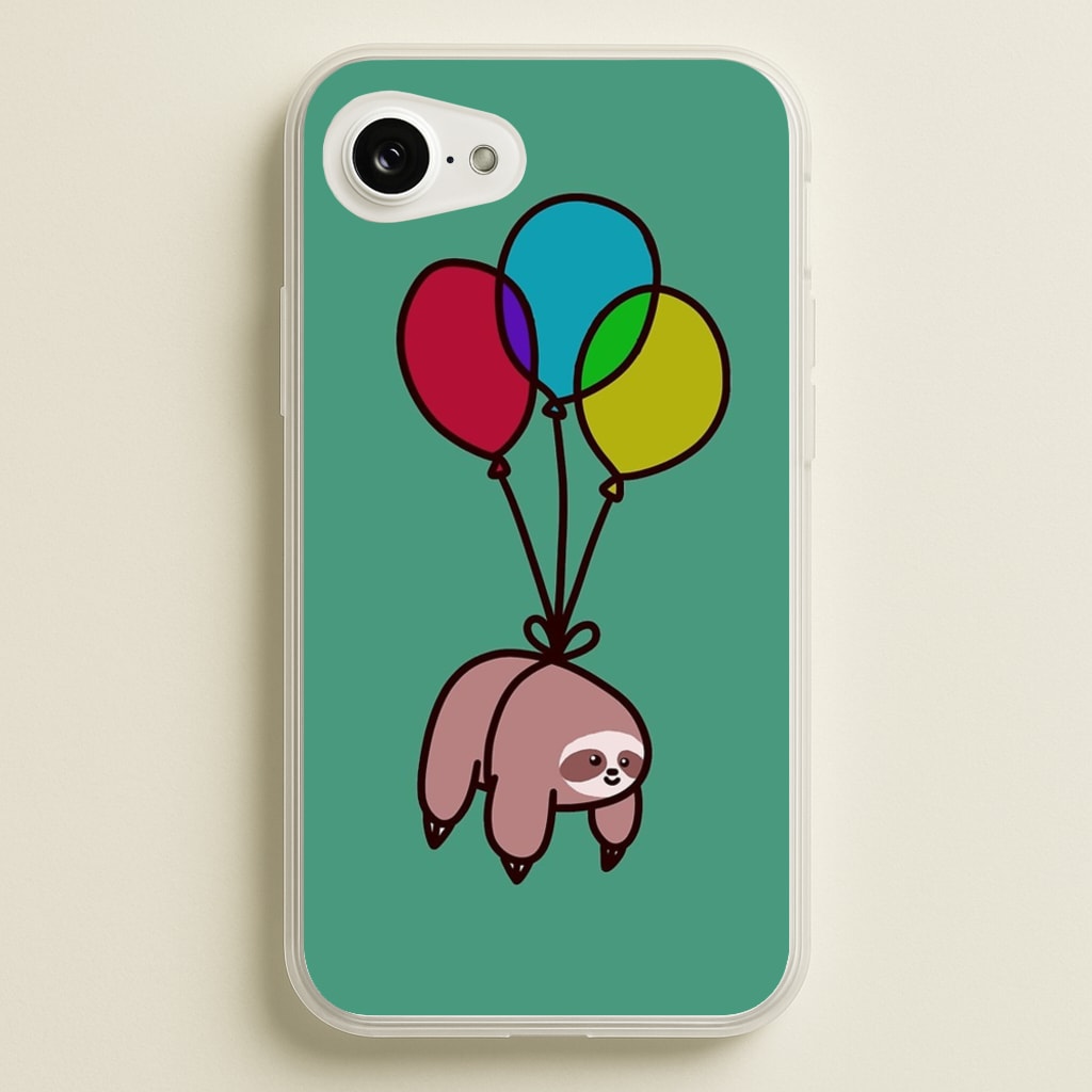 Balloon Sloth - Animals Phone Case for iPhone 16e