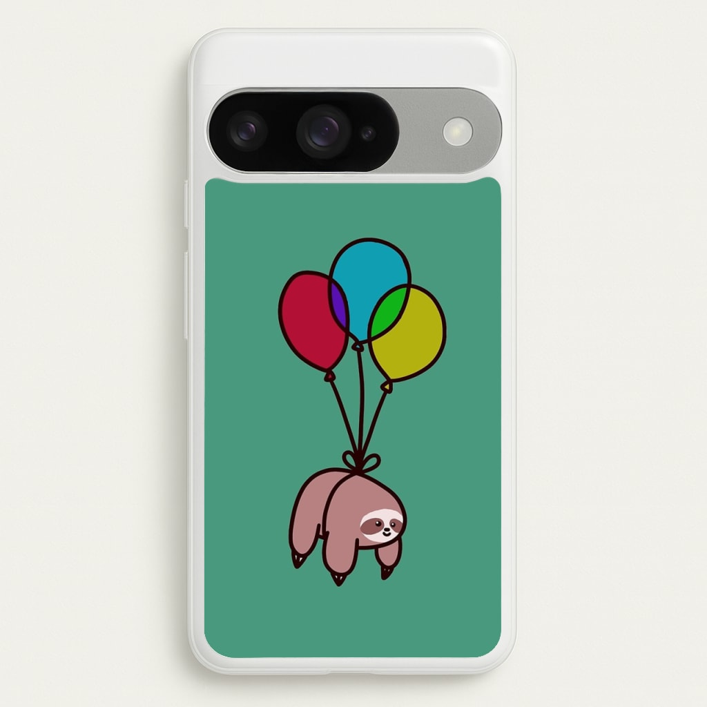 Balloon Sloth Phone Case for Google Pixel 10 / 10 Pro