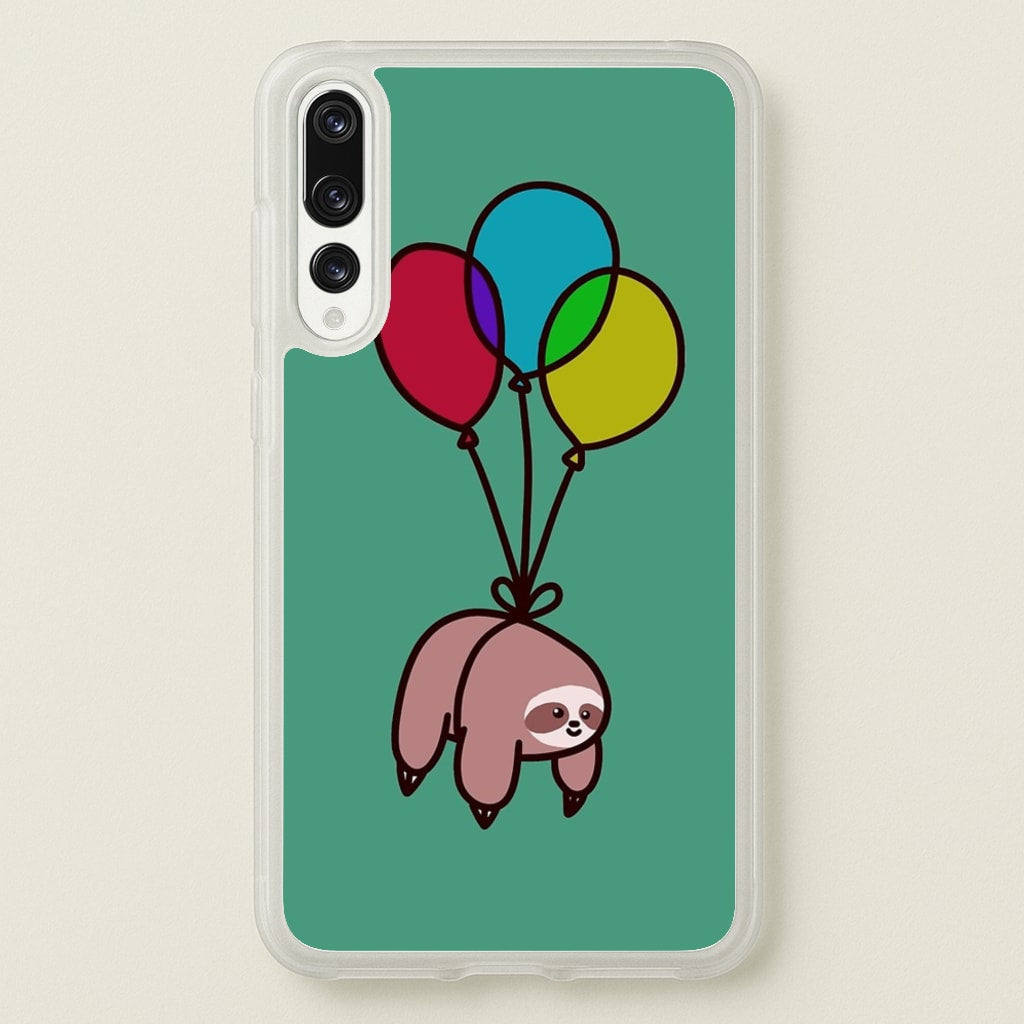 Balloon Sloth - Animals Phone Case for Huawei P20 Pro
