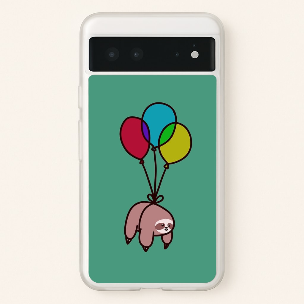 Balloon Sloth - Animals Phone Case for Google Pixel 6