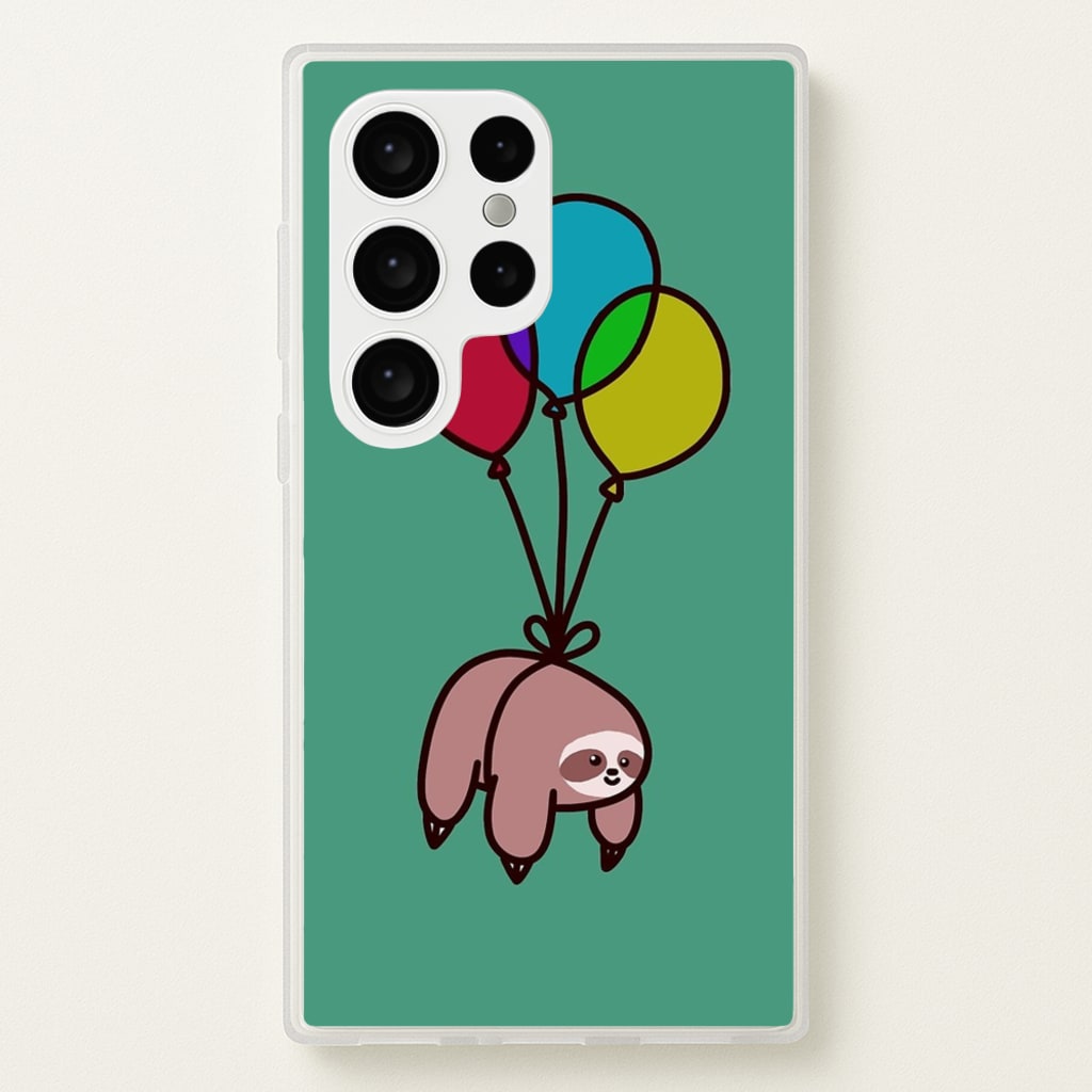 Balloon Sloth - Animals Phone Case for Galaxy S24 Ultra