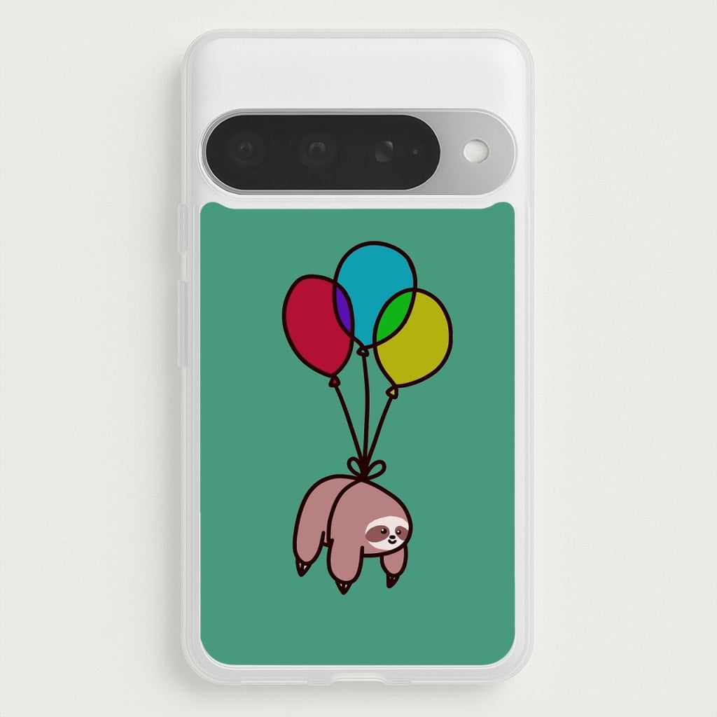 Balloon Sloth Phone Case for Google Pixel 10 Pro XL