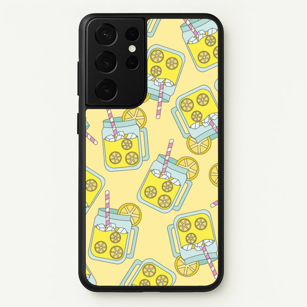 Lemons - Summer - Summer Phone Case for Galaxy S21 Ultra