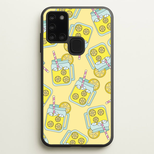 Lemons - Summer - Summer Phone Case for Galaxy A21s
