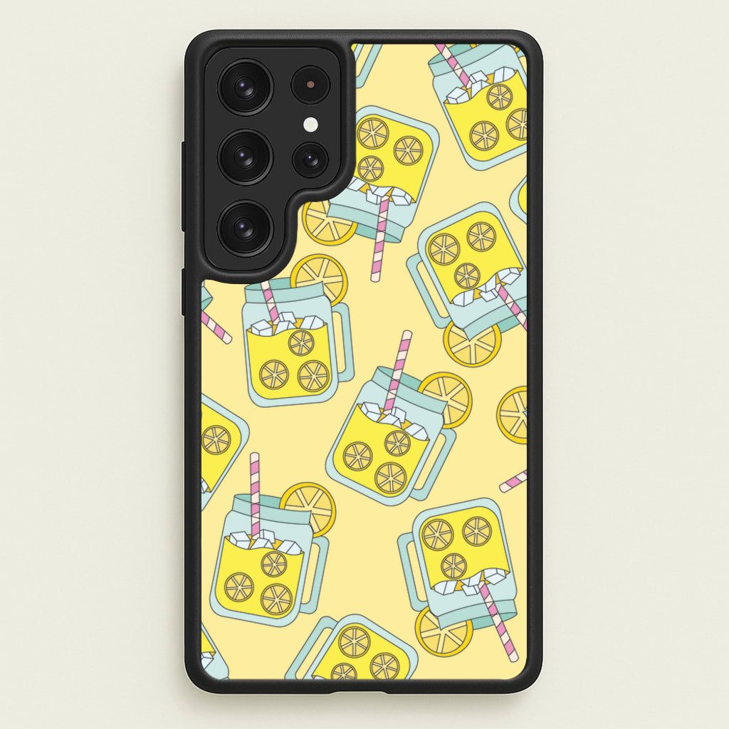Lemons - Summer - Summer Phone Case for Galaxy S22 Ultra