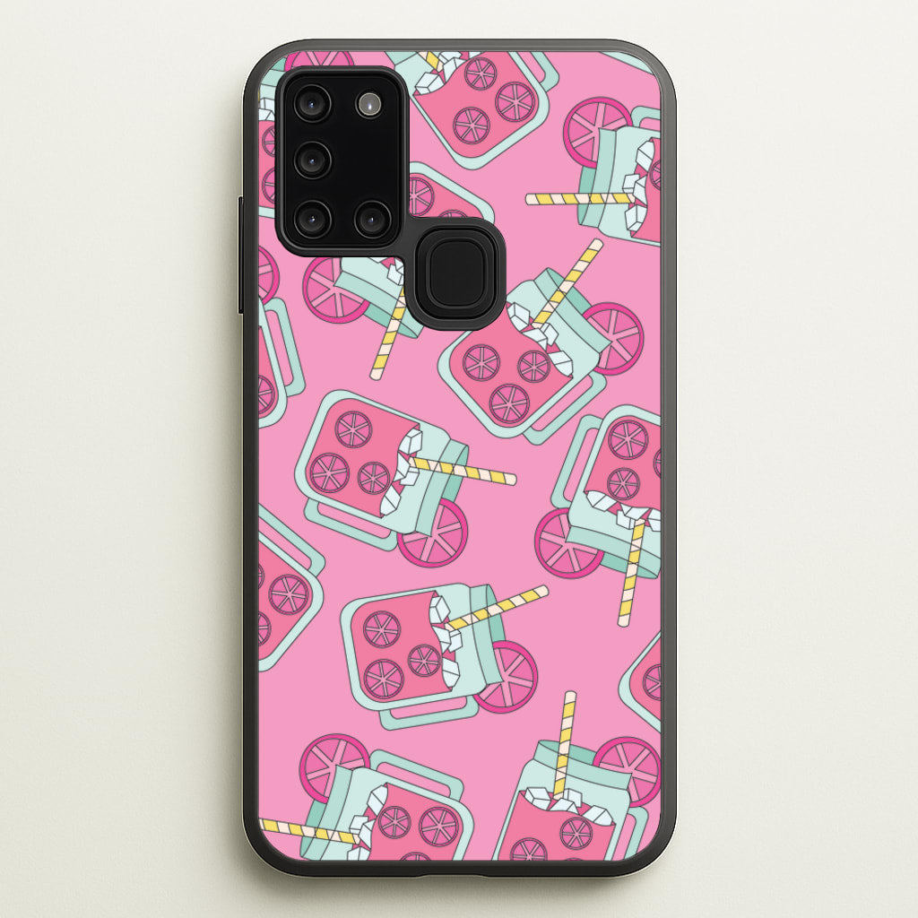 Pink Ice - Summer - Summer Phone Case for Galaxy A21s