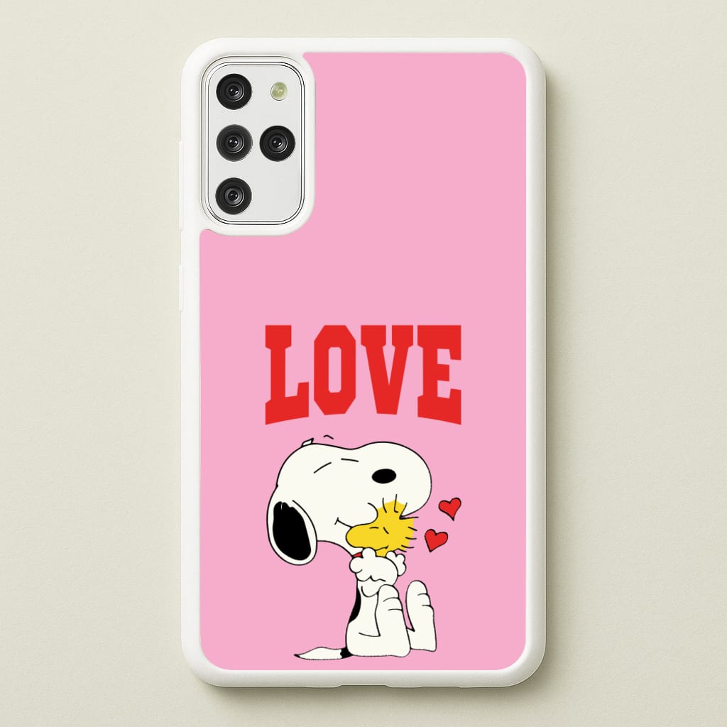 Love Cartoon Beagle - Snoopy Phone Case for Galaxy S20 Plus