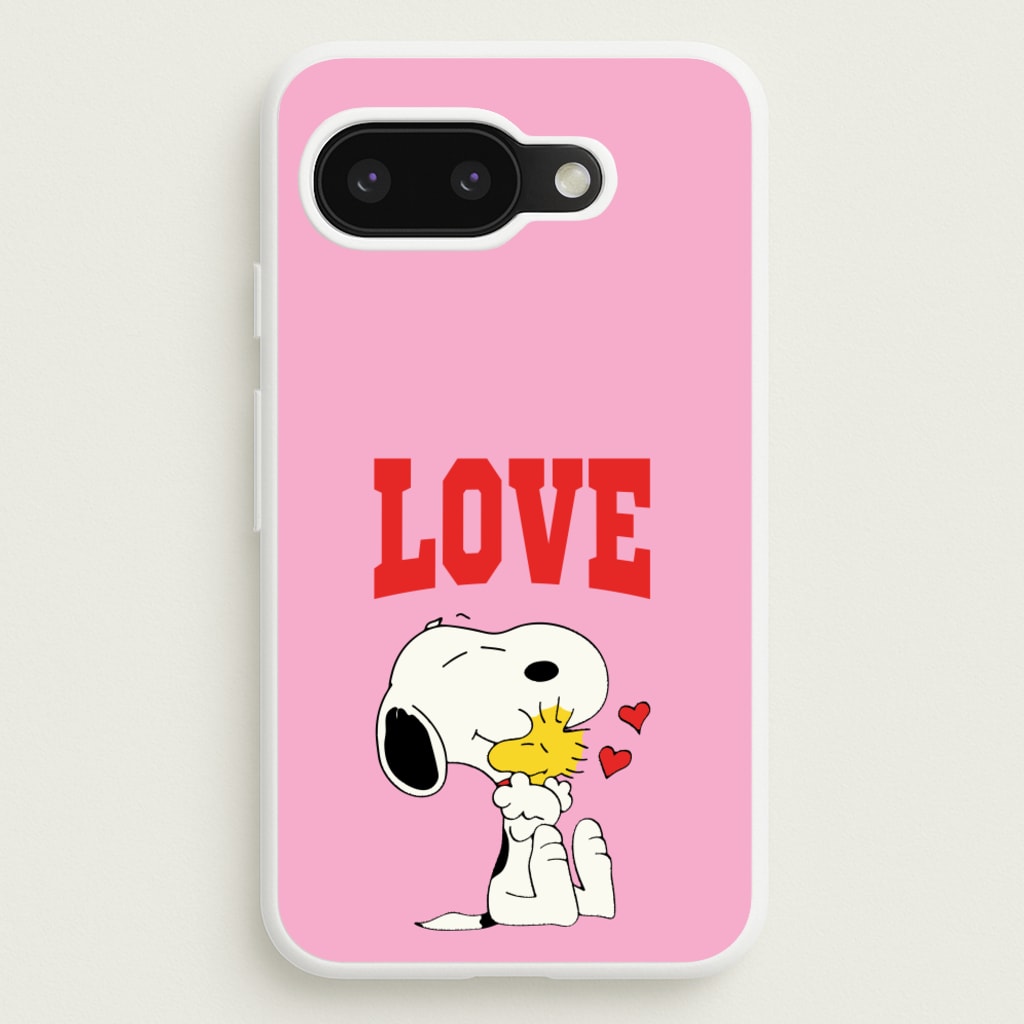 Love Cartoon Beagle - Snoopy Phone Case for Google Pixel 9a