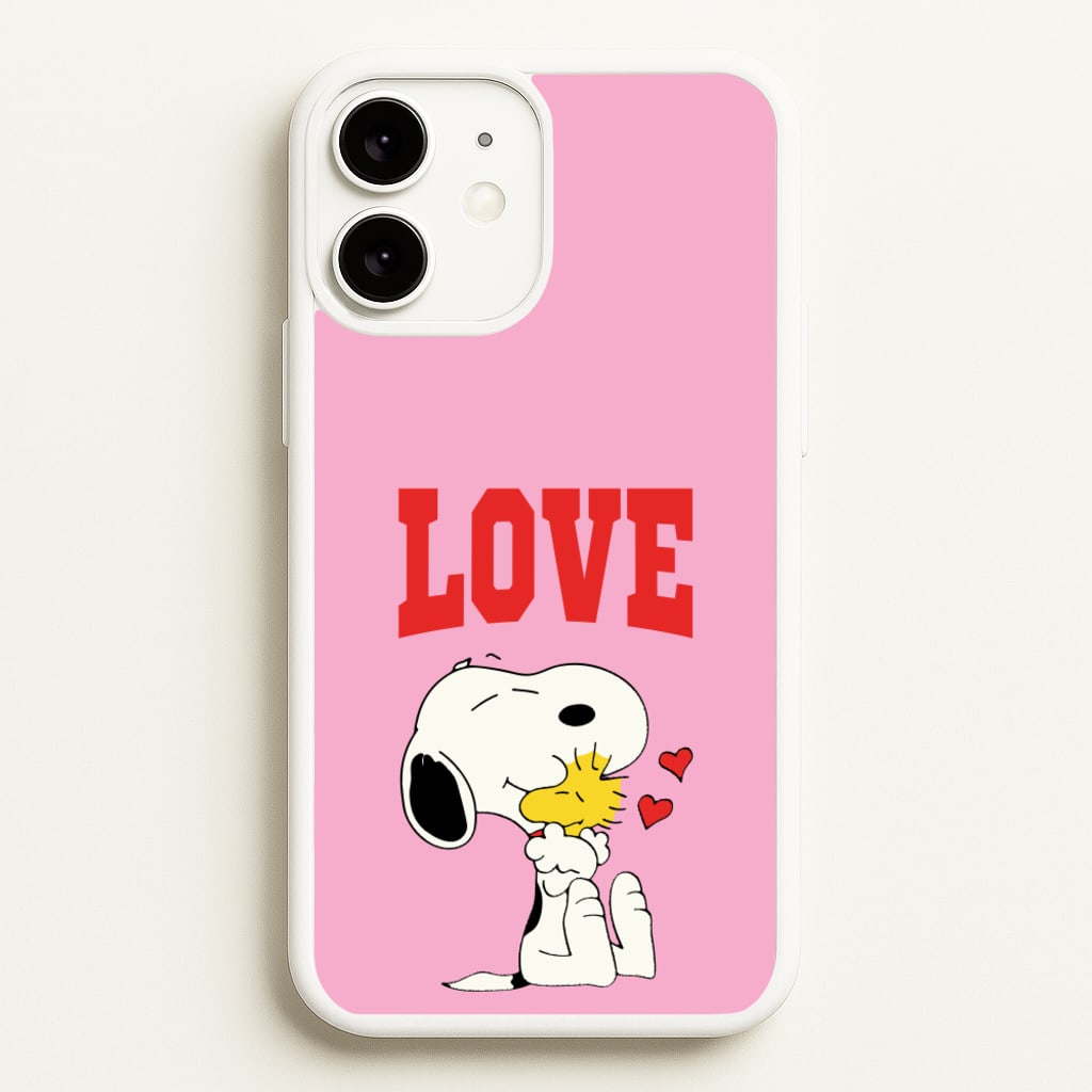 Love Cartoon Beagle - Snoopy Phone Case for iPhone 11