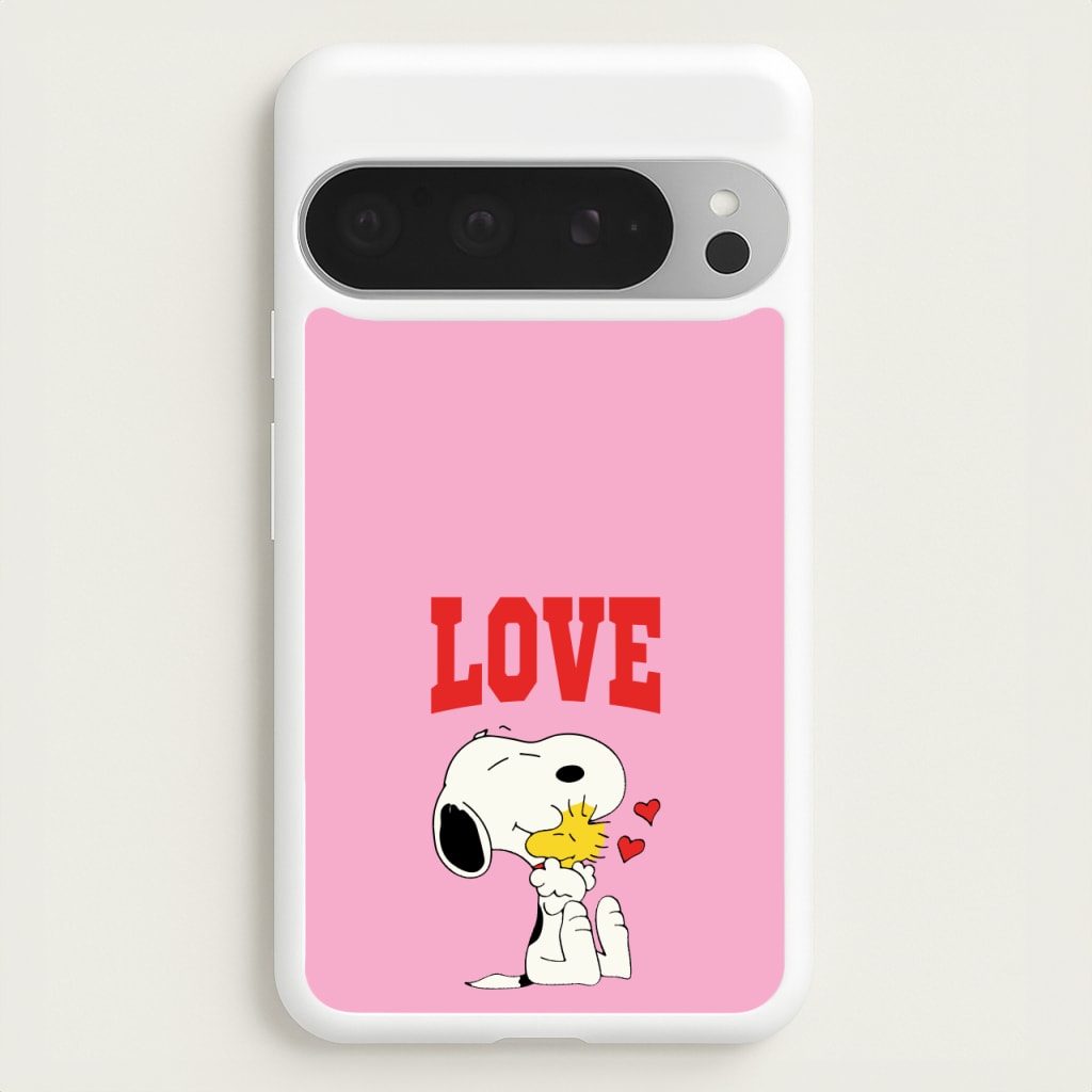 Love Cartoon Beagle - Snoopy Phone Case for Google Pixel 9 Pro XL