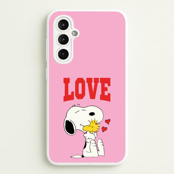 Love Cartoon Beagle - Snoopy Phone Case for Galaxy A14