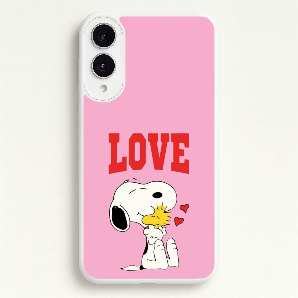 Love Cartoon Beagle - Snoopy Phone Case for Galaxy S25 Edge