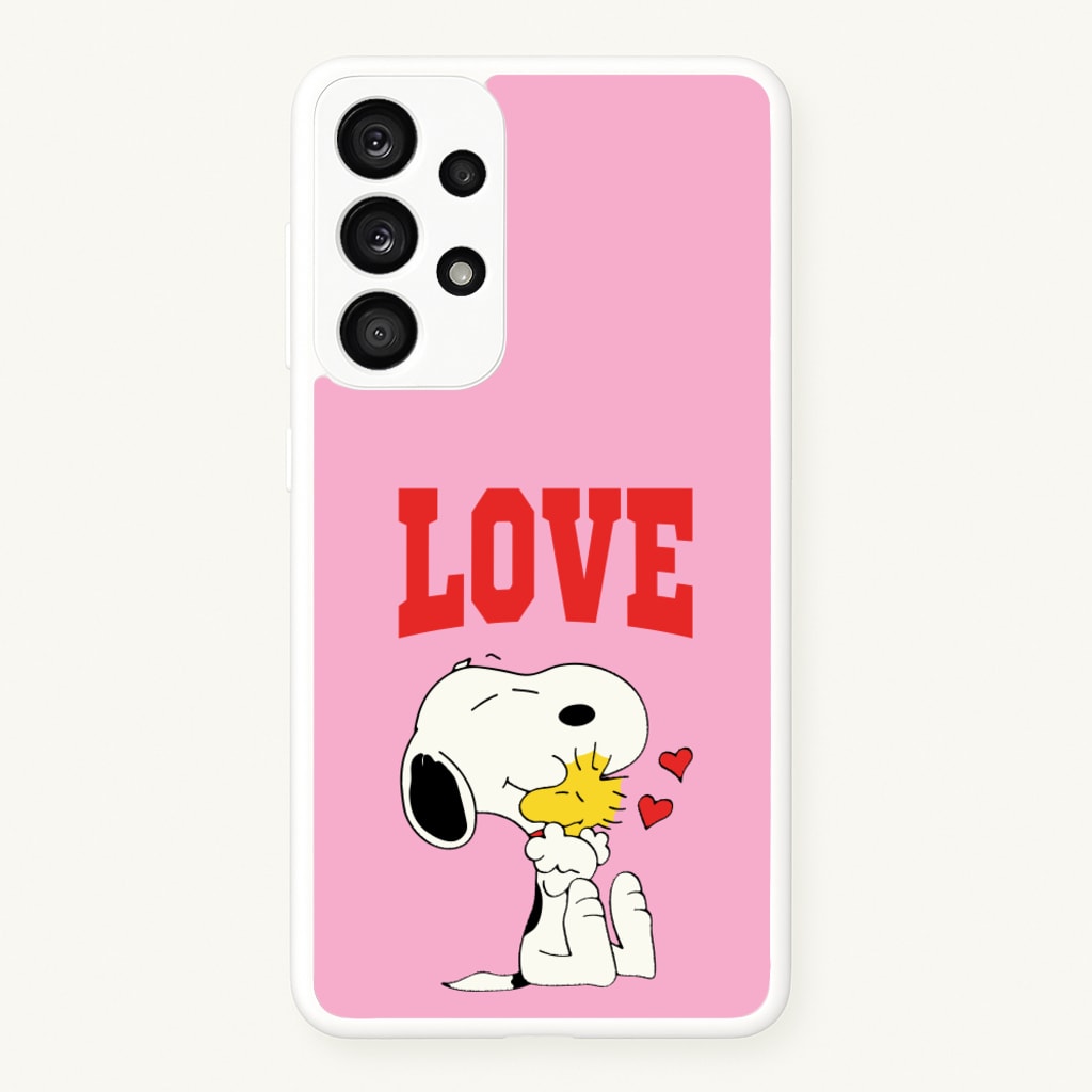 Love Cartoon Beagle - Snoopy Phone Case for Galaxy A53