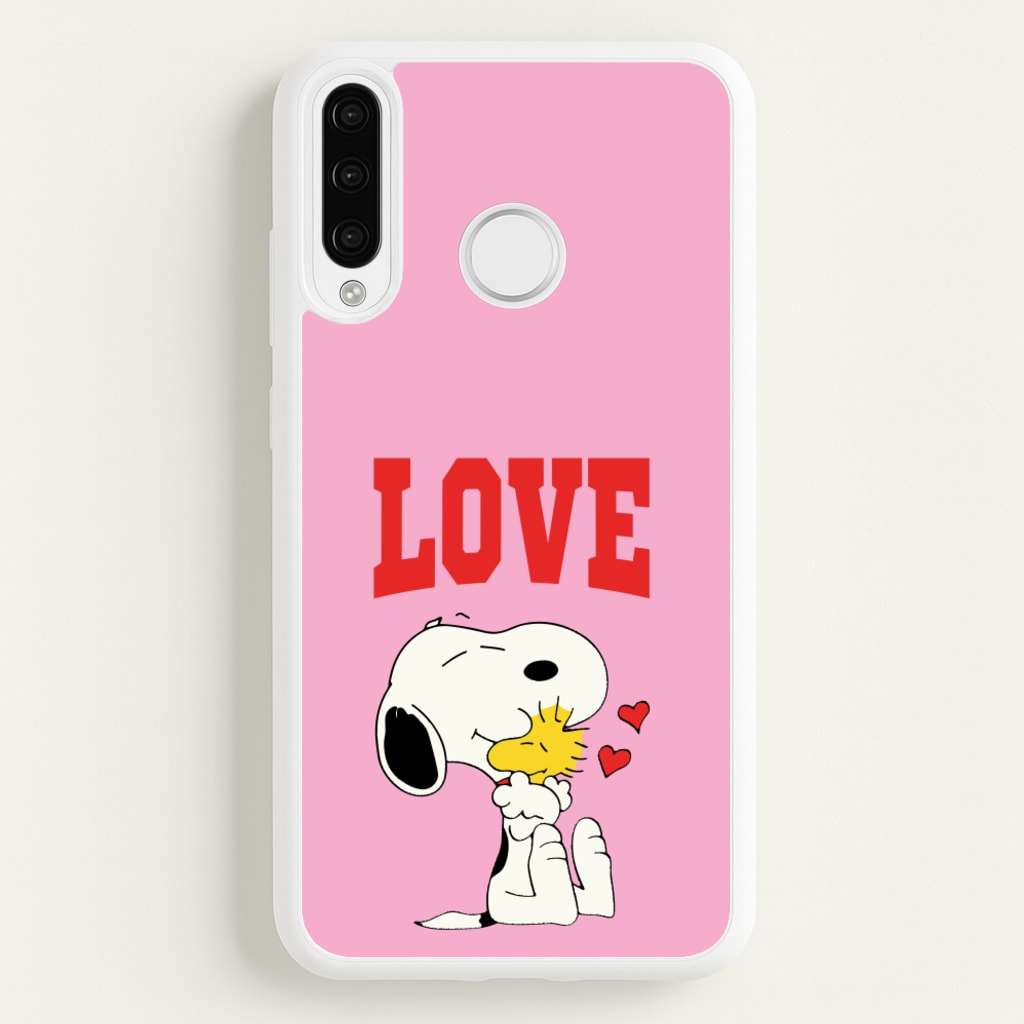 Love Cartoon Beagle - Snoopy Phone Case for Huawei P30 Lite