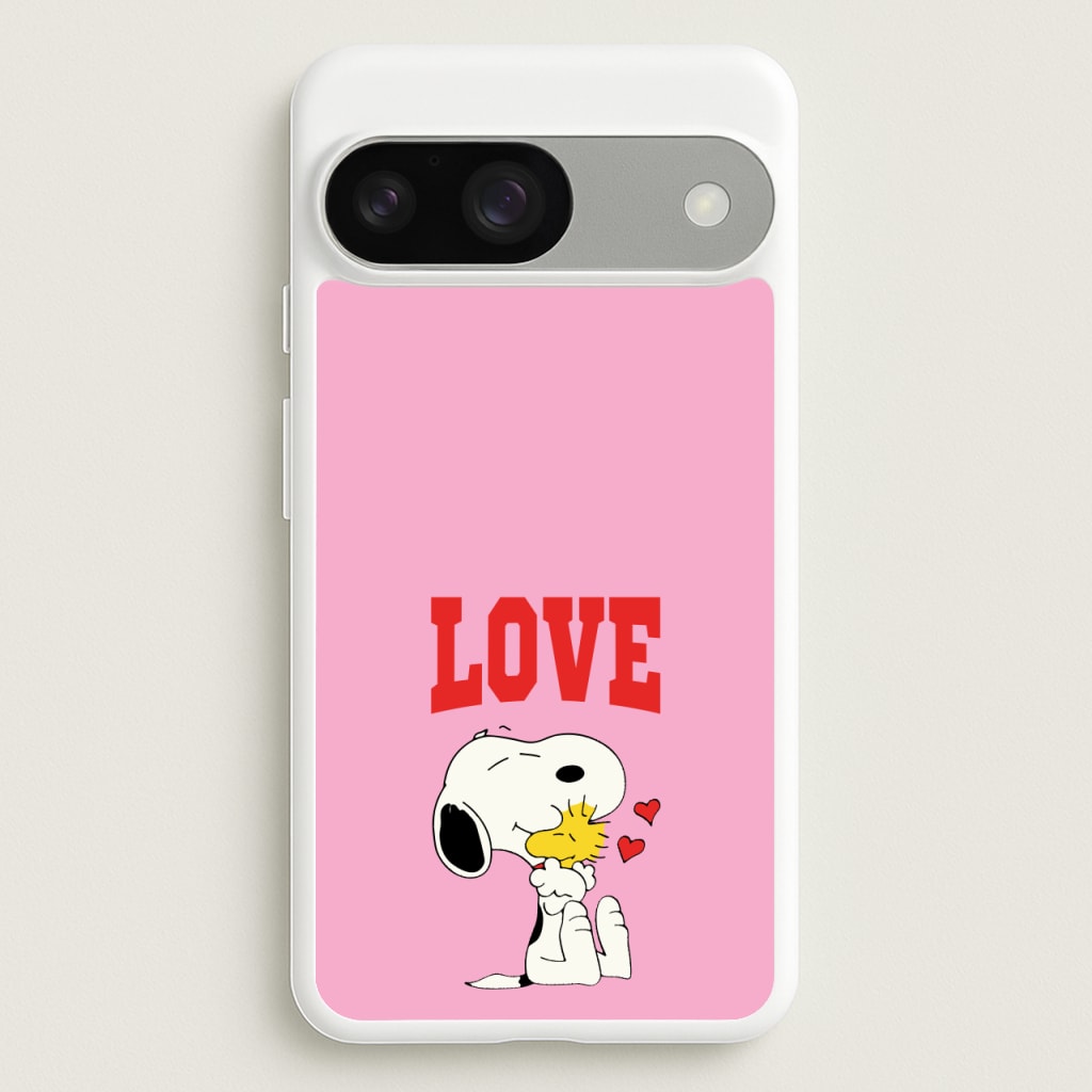 Love Cartoon Beagle - Snoopy Phone Case for Google Pixel 9 / 9 Pro