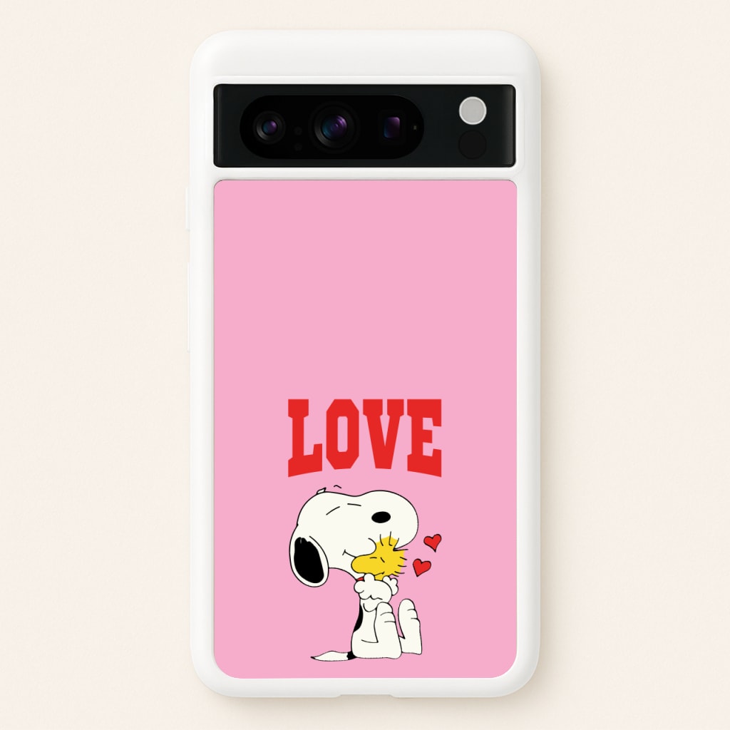 Love Cartoon Beagle - Snoopy Phone Case for Google Pixel 8 Pro