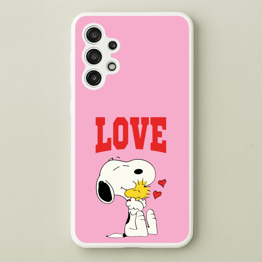 Love Cartoon Beagle - Snoopy Phone Case for Galaxy A13