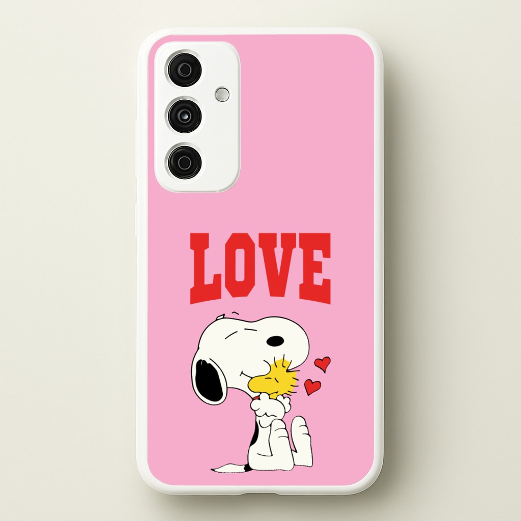 Love Cartoon Beagle - Snoopy Phone Case for Galaxy A15