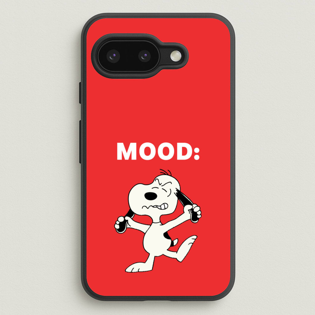 Mood Cartoon Beagle - Snoopy Phone Case for Google Pixel 9a