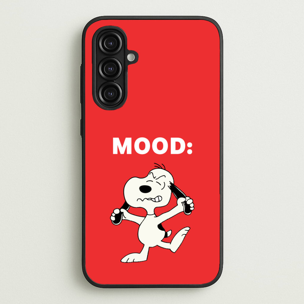 Mood Cartoon Beagle - Snoopy Phone Case for Galaxy A16